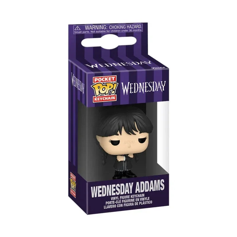 Wednesday POP! Vinyl Nyckelrings 4 cm Display (12 stycken) Funko