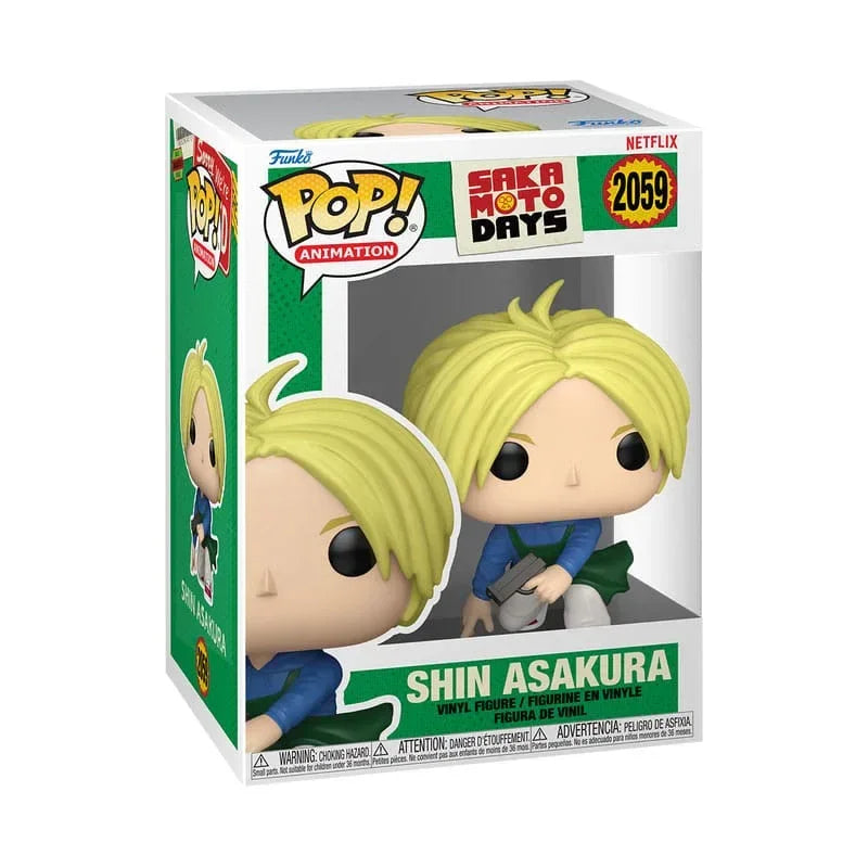 Sakamoto Days POP! Animation Figurer Shin 9 cm Funko