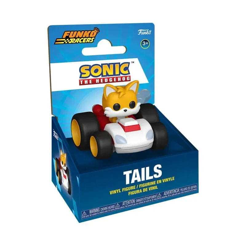 Sonic The Hedgehog Super Racers Diecast Figur Tails 5 cm Funko