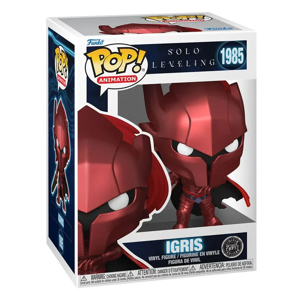 Solo Leveling POP! Animation Figur Igris med Chase 9 cm Assortiment (6) Funko