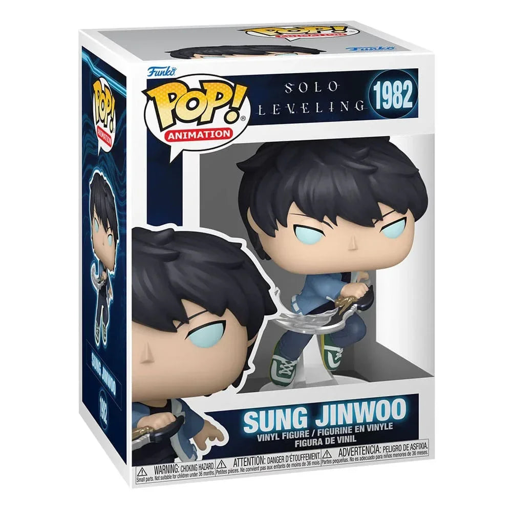 Solo Leveling POP! Animation Figur Sung Jinwoo med Chase 9 cm Assortment (6) Funko