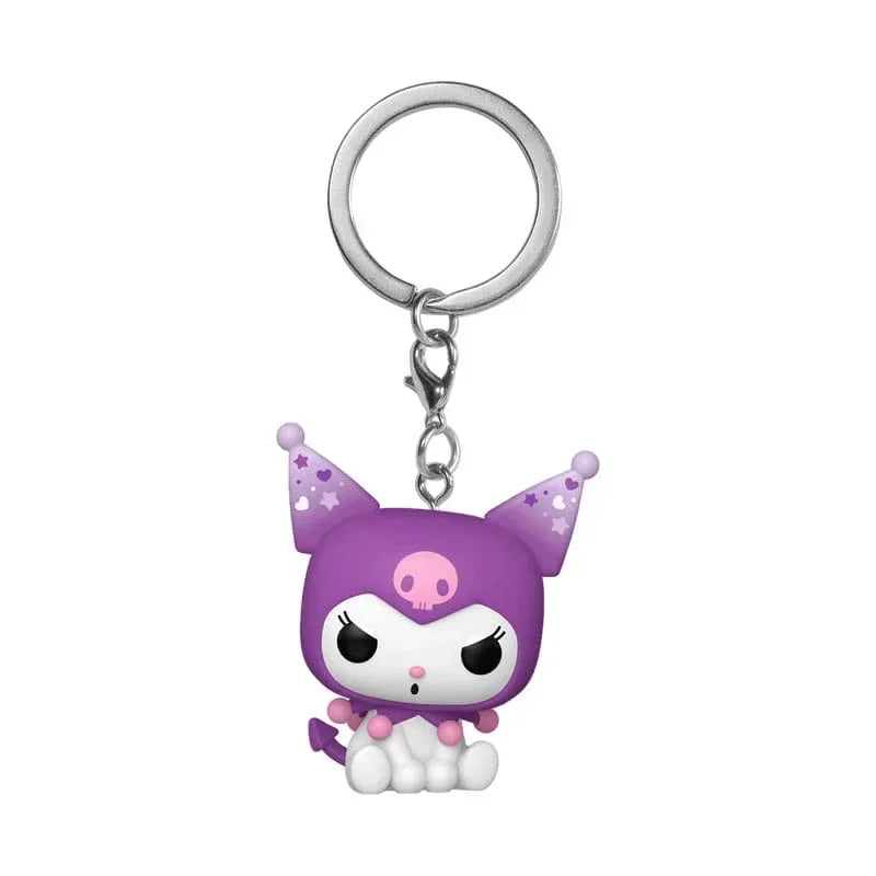 Sanrio POP! Vinyl Nyckelrings 4 cm K/MM - Kuromi Display (12) Funko