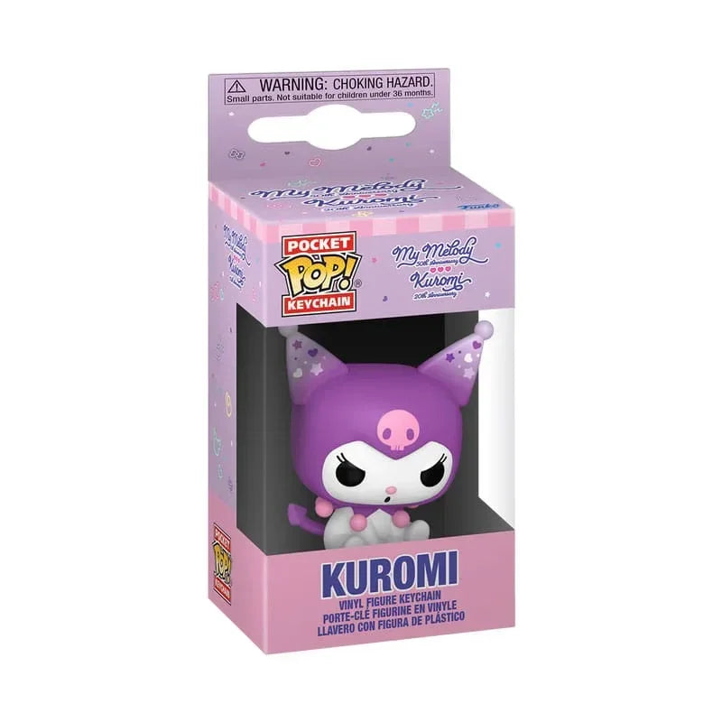 Sanrio POP! Vinyl Nyckelrings 4 cm K/MM - Kuromi Display (12) Funko