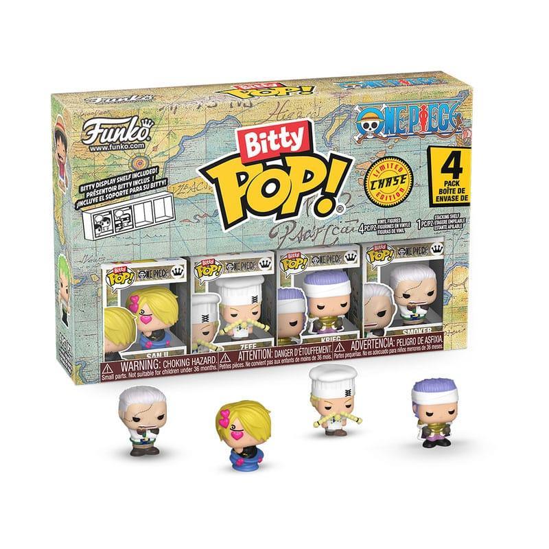 One Piece Bitty POP! Figur 4-Pack Sanji 2,5 cm
