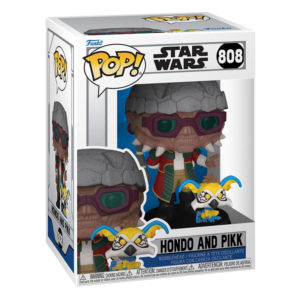Star Wars POP! Vinyl Bobblehead Figur Hondo och Pikk 9 cm Funko
