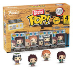 Demon Slayer: Kimetsu no Yaiba Bitty POP! Figure 4-Pack Tanjiro 2.5 cm