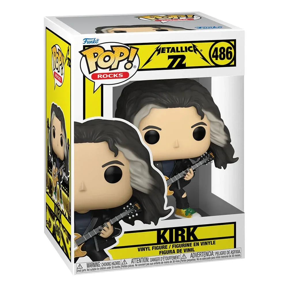Metallica POP! Rocks Figur Kirk (72 Seasons) 9 cm Funko