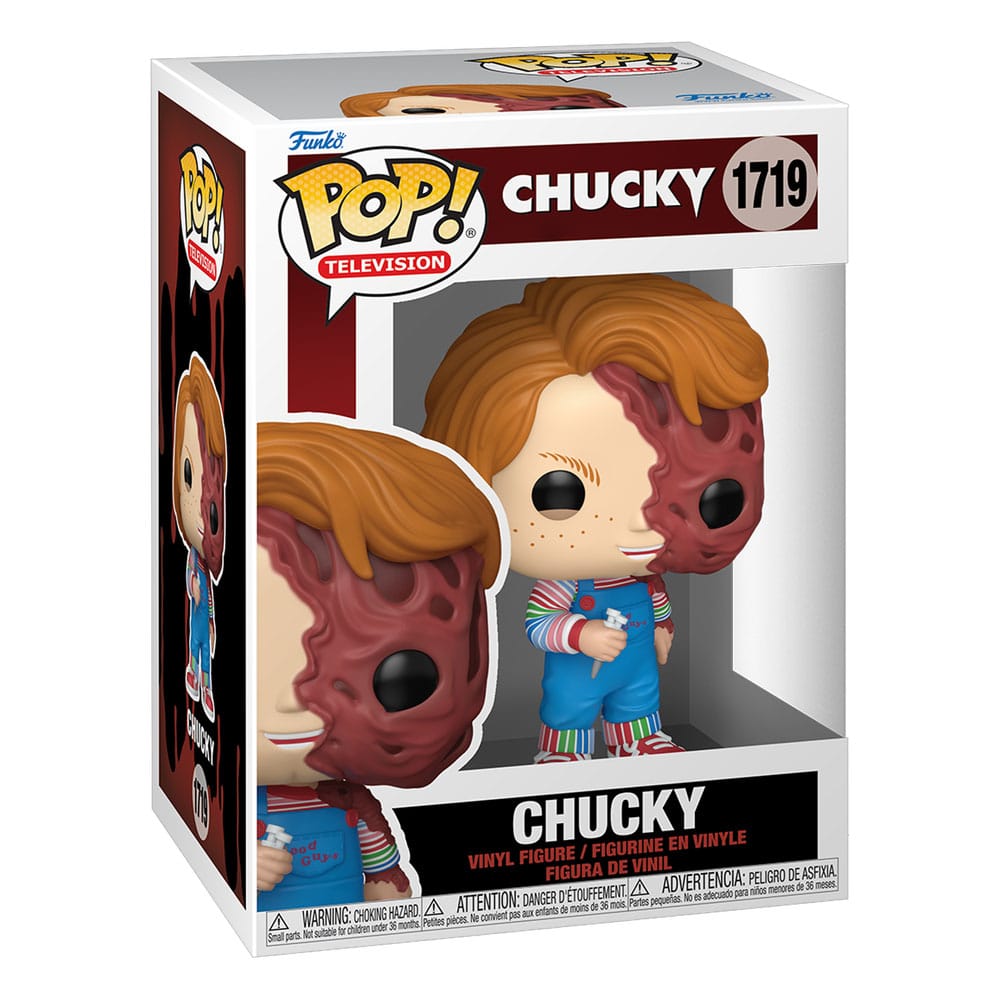 Chucky POP! Television Figur Chucky (Melted Face) 9 cm Funko