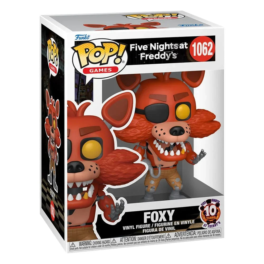 Five Nights at Freddy's POP! Vinyl Figur - Foxy 10th Anniversary 9 cm Funko