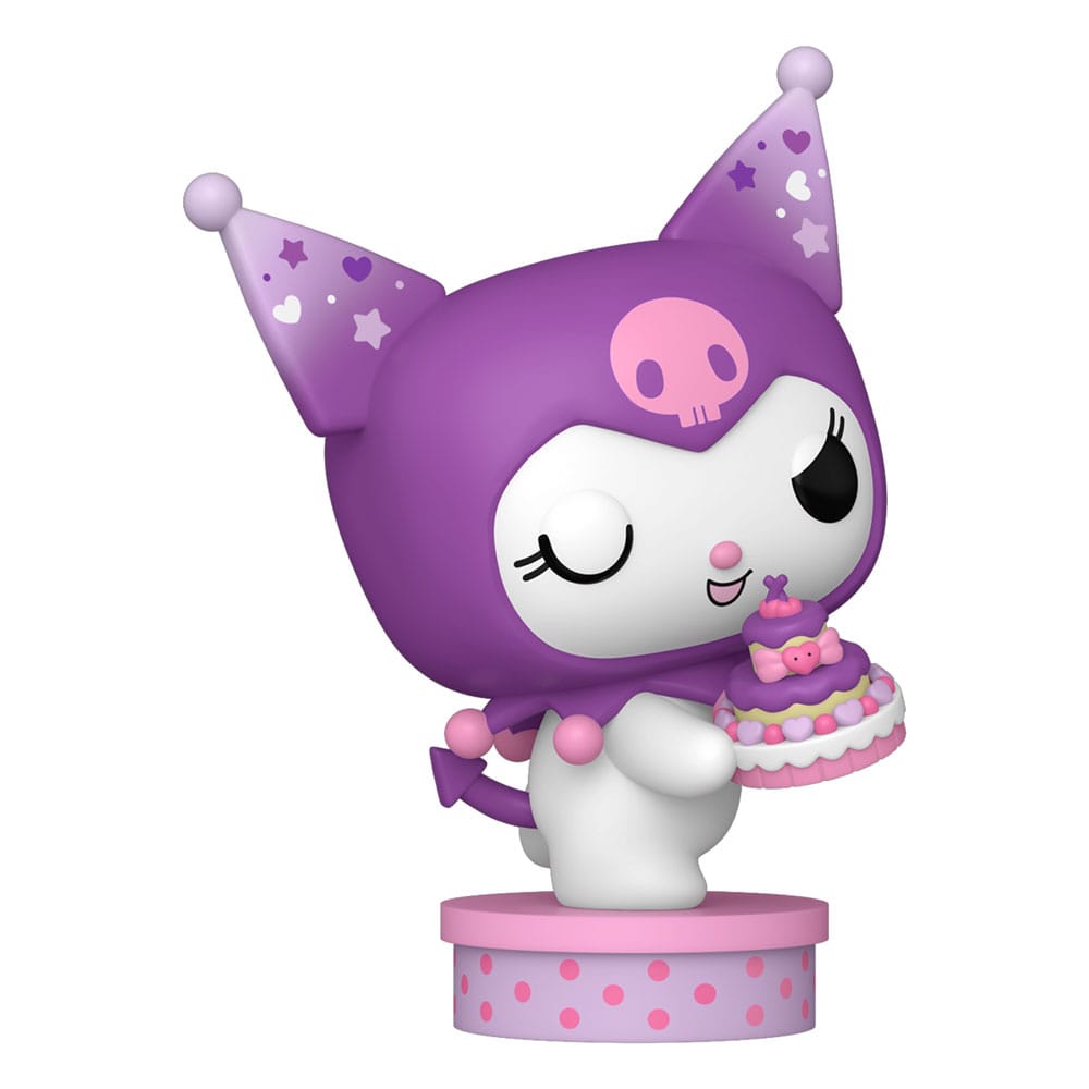 Hello Kitty och Vänner POP! Vinyl Figur Kuromi med Tårta (20-årsjubileum) 9 cm Funko