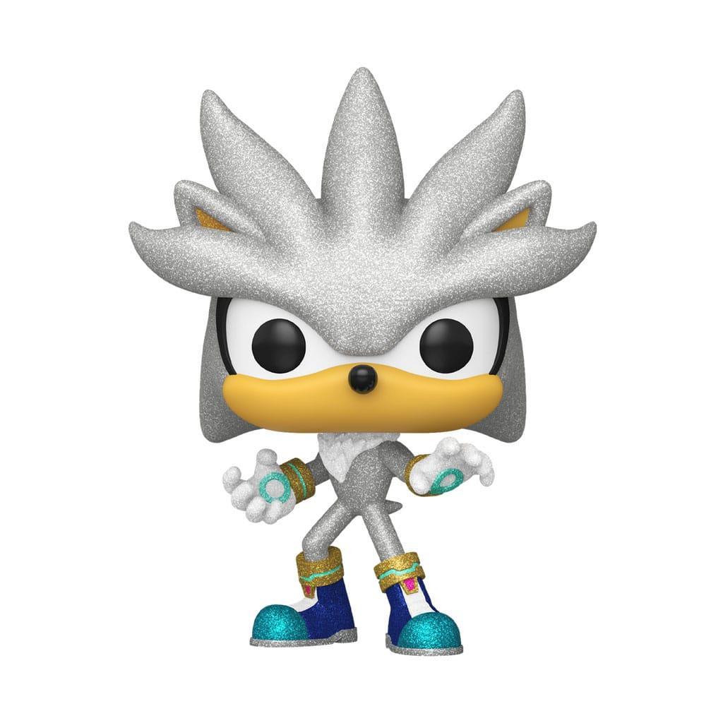 Sonic The Hedgehog POP! Games Figur Silver The Hedgehog (FL) 9 cm Funko