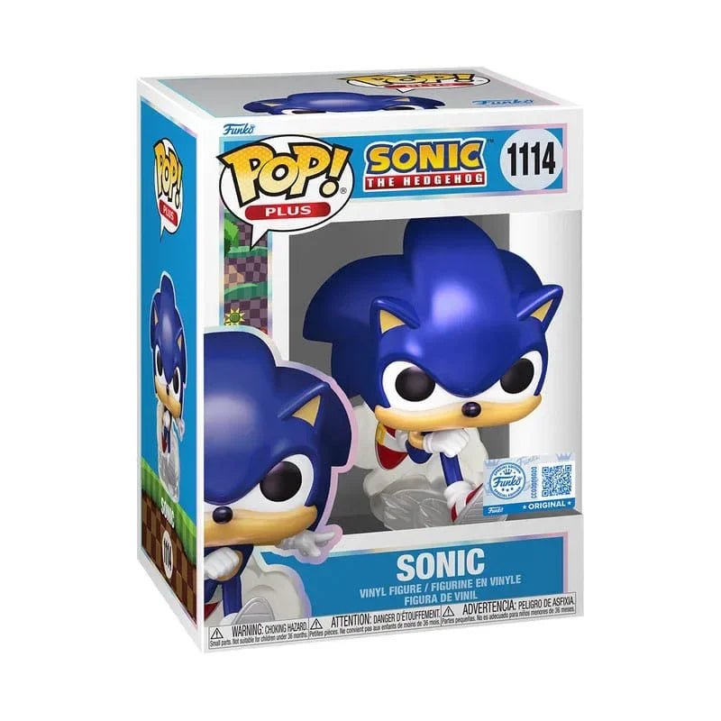Sonic - The Hedgehog POP! Plus Movies Figurer Sonic (PRL) 9 cm Funko
