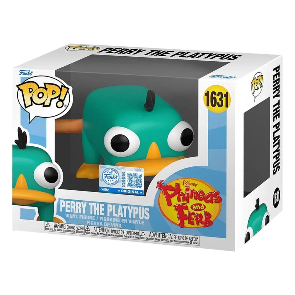 Phineas och Ferb POP! Disney Figur Perry 9 cm Funko