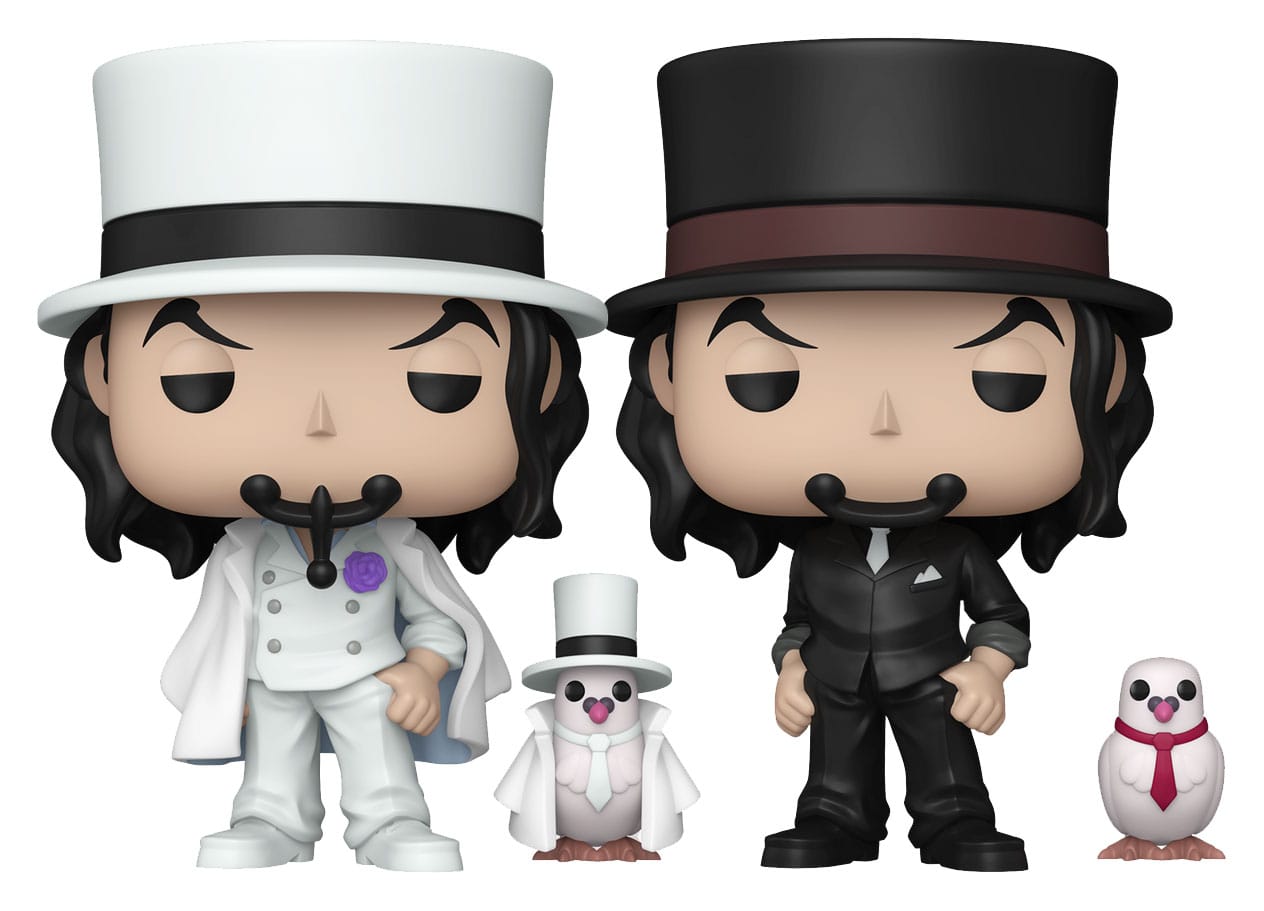 heo Exclusive Edition One Piece POP!&Buddy Animation Figurer Rob Lucci med Hattori w/Chase 10 cm Assortiment (6) Funko
