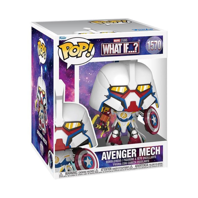 What If...? Super Sized POP! Marvel Figur Super Mech 15 cm Funko