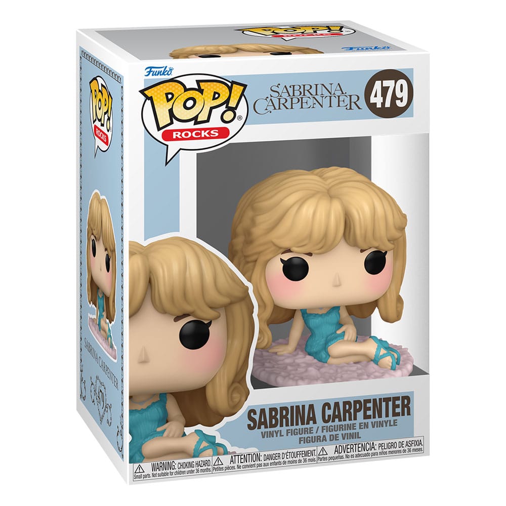 Sabrina Carpenter POP! Rocks Figur - Sabrina i Nattklänning 9 cm Funko