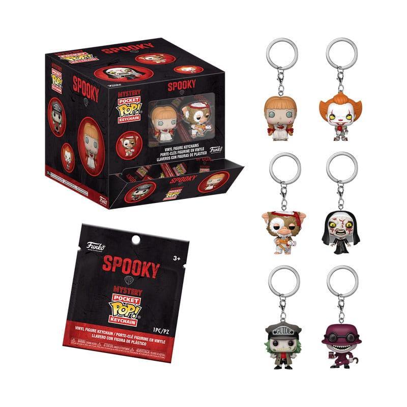 Horror POP! Vinyl Nyckelrings 4 cm PDQ Display (12) Funko