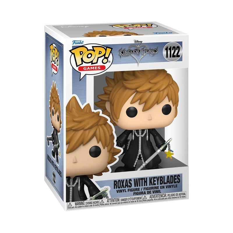 Kingdom Hearts POP! Games Figur Roxas w/Keyblades 9 cm Funko