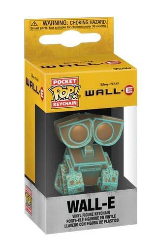 Wall-E POP! Vinyl Nyckelrings 4 cm Wall-E (Patina) Display (12) Funko