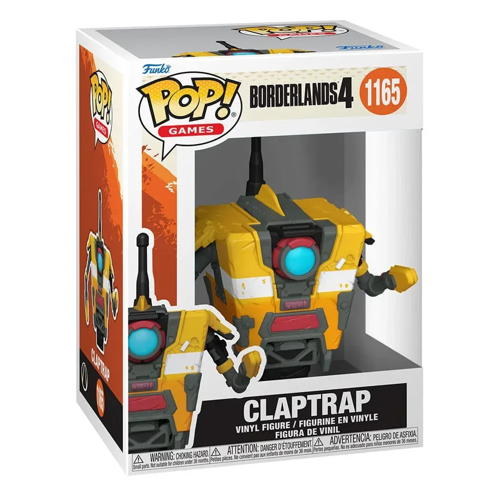 Borderlands 4 POP! Games Figur Claptrap 9 cm Funko