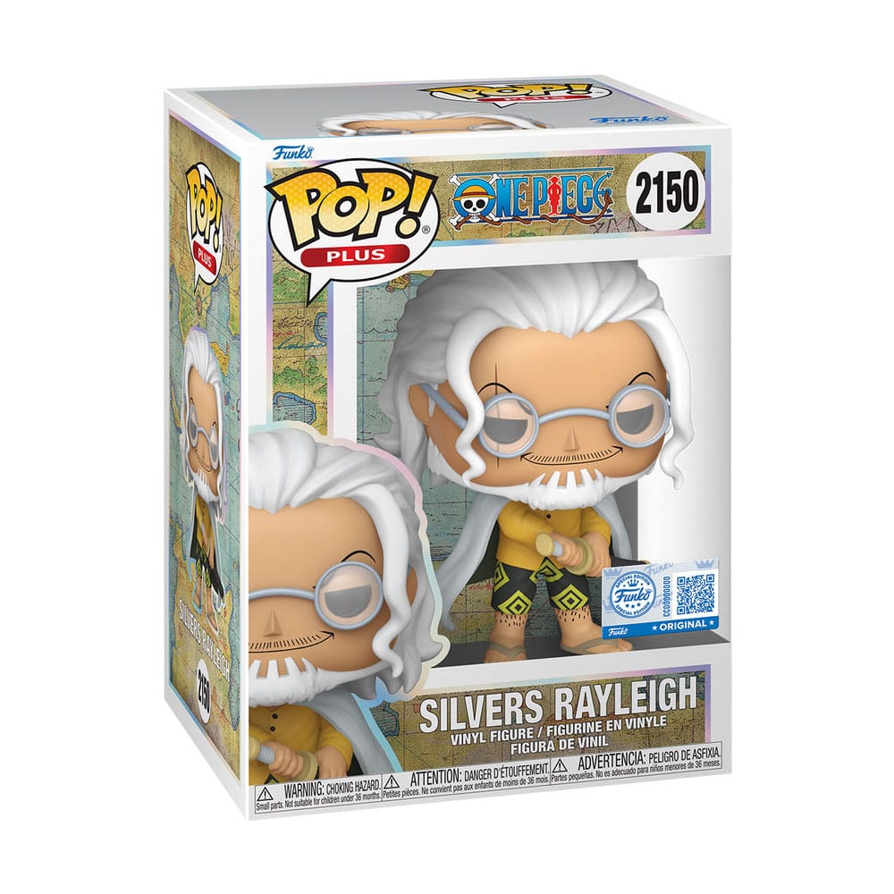 One Piece POP! Animation figur Silvers Rayleigh med Chase Exclusive 9 cm sortiment (6)