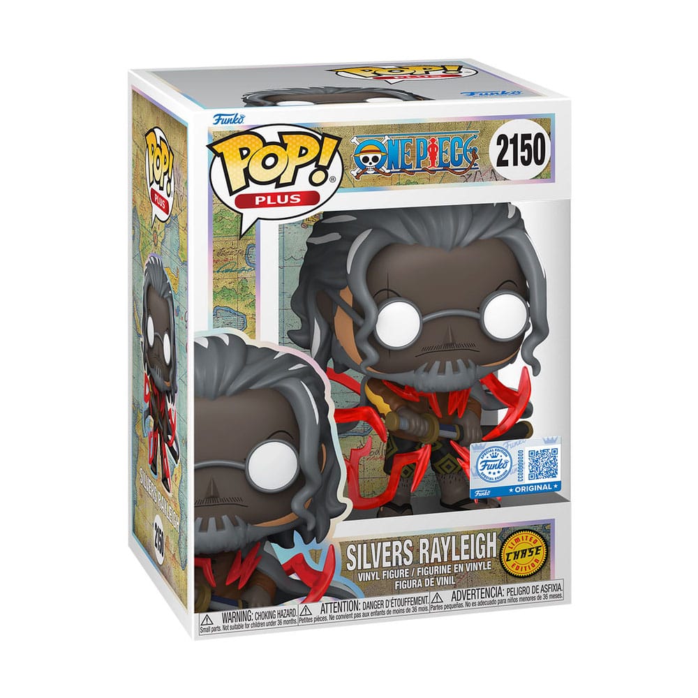 One Piece POP! Animation figur Silvers Rayleigh med Chase Exclusive 9 cm sortiment (6)