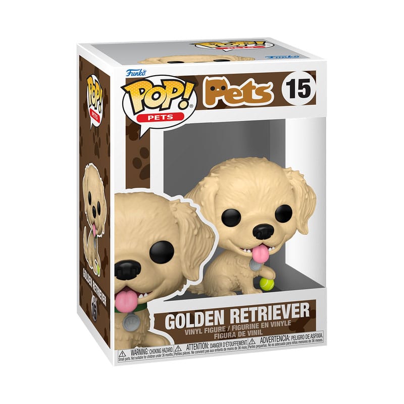Funko-Legacy POP! Pets Figur Golden Retriever 9 cm Funko