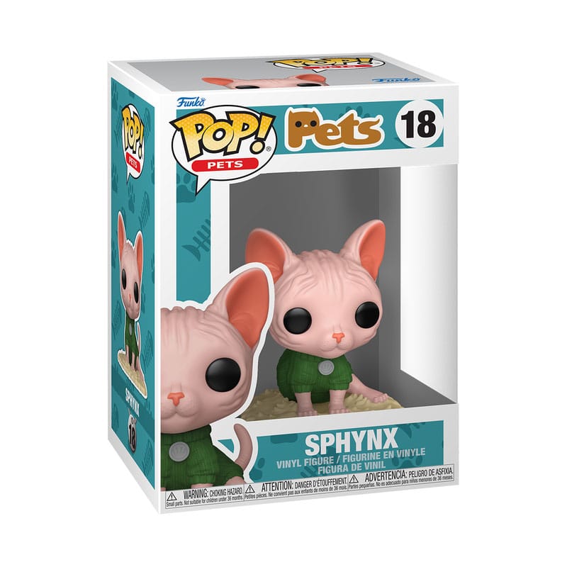 Funko-Legacy POP! Pets Figur Sphinx Cat 9 cm Funko