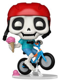Funko Legacy POP! Ikoner Figur Cykelåkare Skully 9 cm