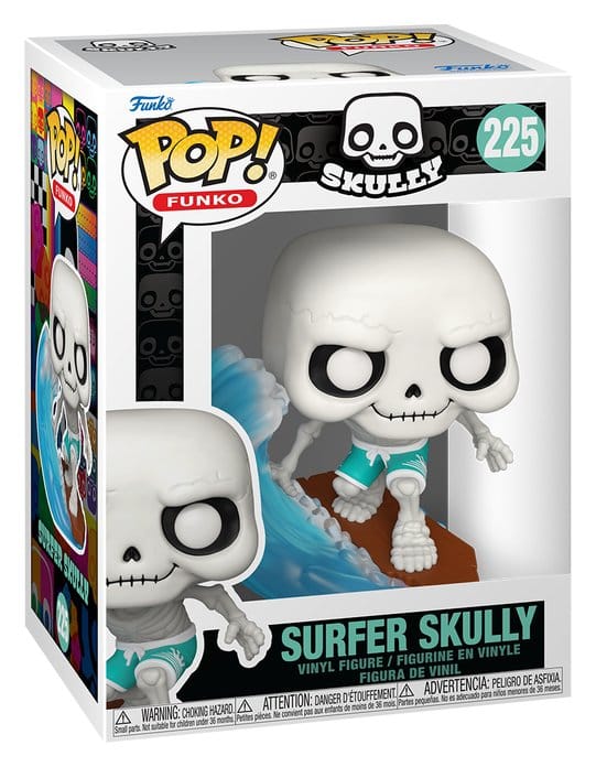 Funko Legacy POP! Ikoner Figur Surfar-Scull 9 cm