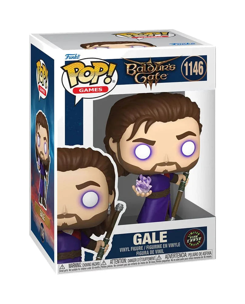 Baldur's Gate 3 POP! Games Figurer Gale med Glow Chase 9 cm Assortiment (6) Funko