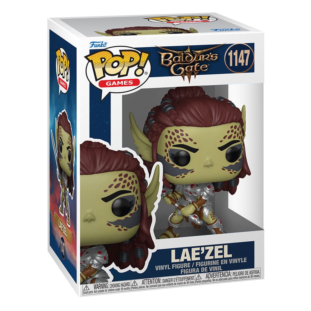Baldur's Gate 3 POP! Games Figur Lae'zel w/Sword 9 cm Funko