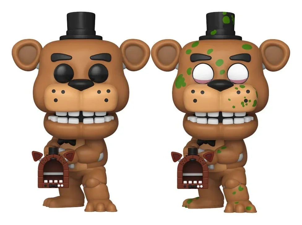 Funko Fusion POP! Games Figurer Freddy Fazbear med Pizza Launcher 9 cm (Assortiment 6) Funko
