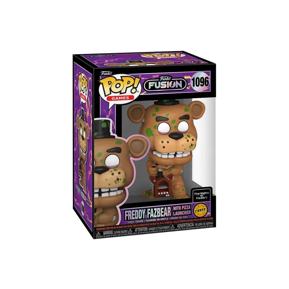 Funko Fusion POP! Games Figurer Freddy Fazbear med Pizza Launcher 9 cm (Assortiment 6) Funko