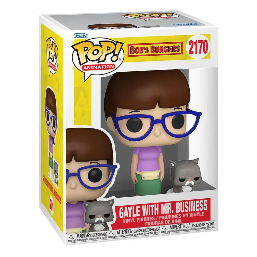 Bob's Burgers POP! Figur Gayle med Mr. Business 9 cm Funko