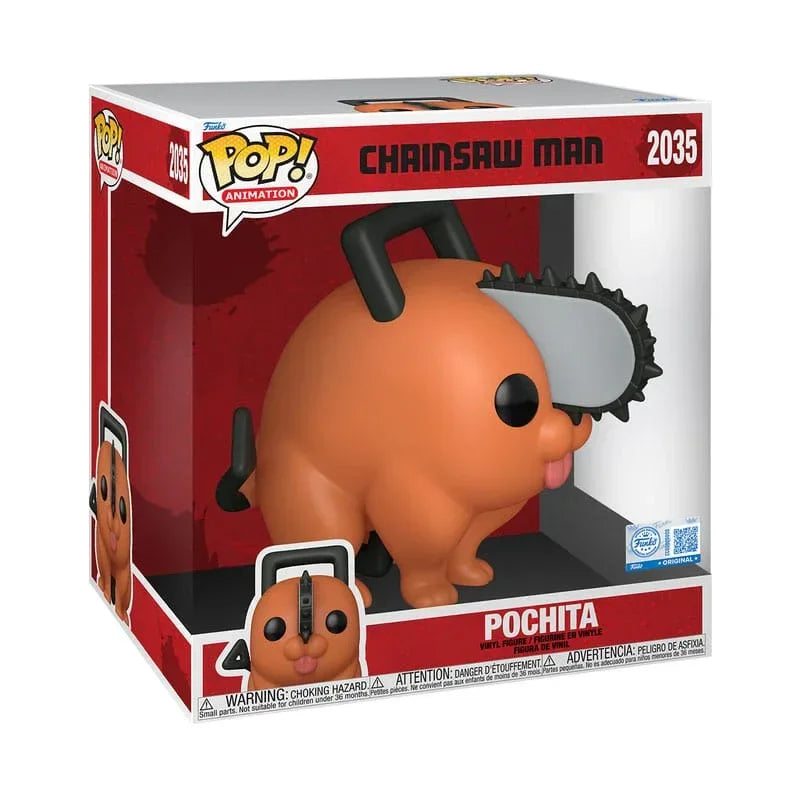 Chainsaw Man Super Sized Jumbo POP! Figur Pochita 25 cm Funko