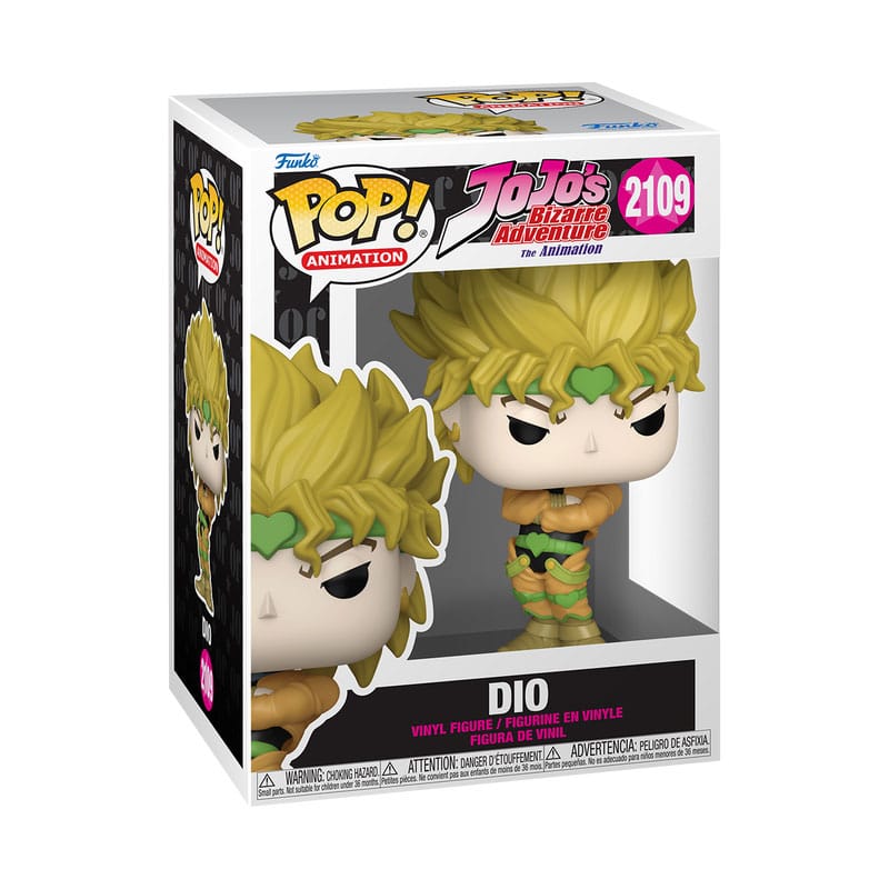 JoJo´s Bizarre Adventure POP! Animation Figur DIO 9 cm Funko