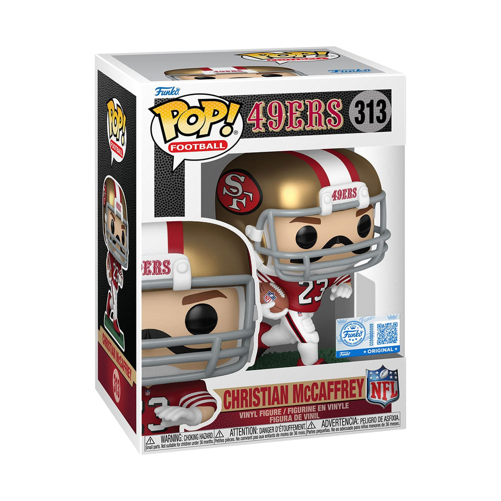 NFL: Legends POP! Sports Figur 49ers - Christian McCaffrey (TB) 9 cm Funko