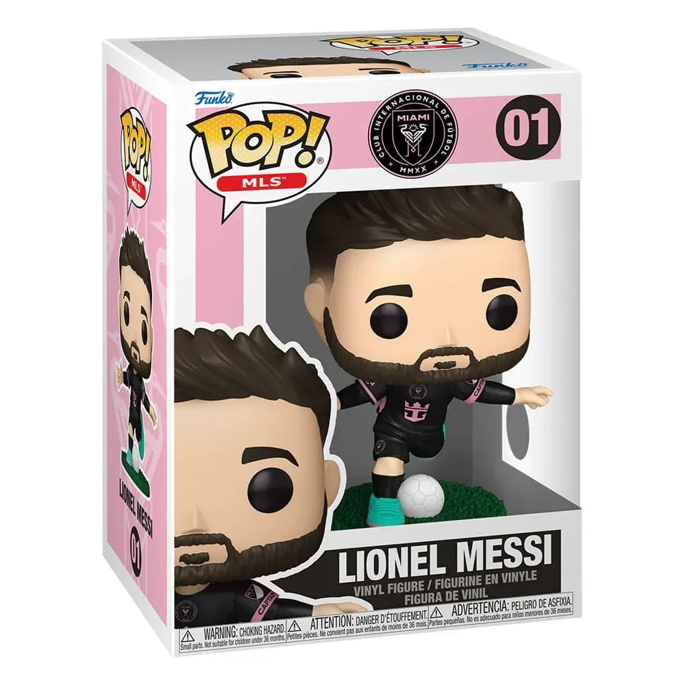 MLS POP! Sports Figur Inter Miami - Lionel Messi (Borta) 9 cm Funko