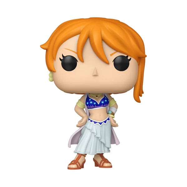heo Exclusive Edition One Piece POP! Animation Figurer OP- Nami (Alabasta) 9 cm Funko