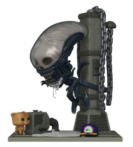 Alien POP! Deluxe Figur Xenomorph (Hovering) 9 cm Funko