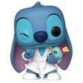 Lilo & Stitch POP! Figur Stitch i Morgonrock 9 cm Funko