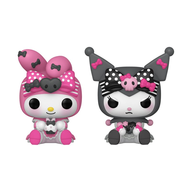 Hello Kitty POP! Vinyl Nyckelring 2-Pack My Melody & Kuromi 4 cm Funko