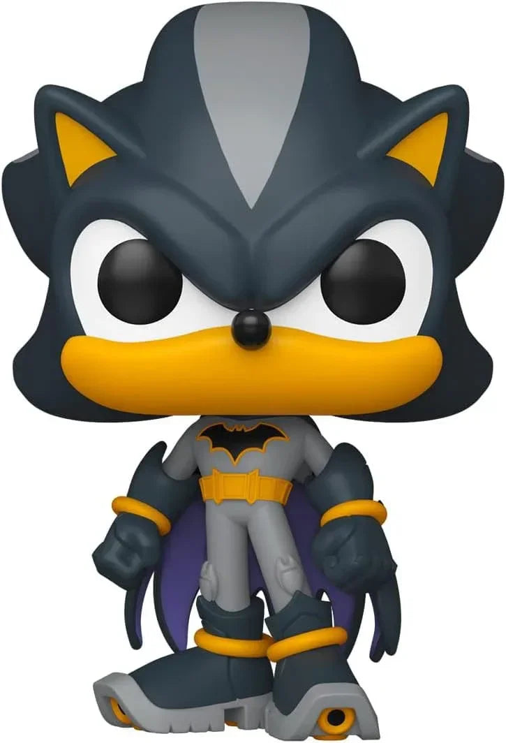 DC:s Justice League och Sonic the Hedgehog POP! Movies Figurer Shadow/Batman 9 cm Funko