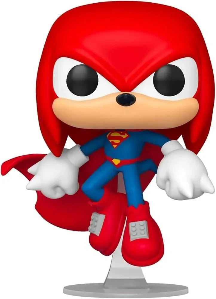 DC x Sonic the Hedgehog POP! Heroes Figur Knuckles som Superman 9 cm Funko