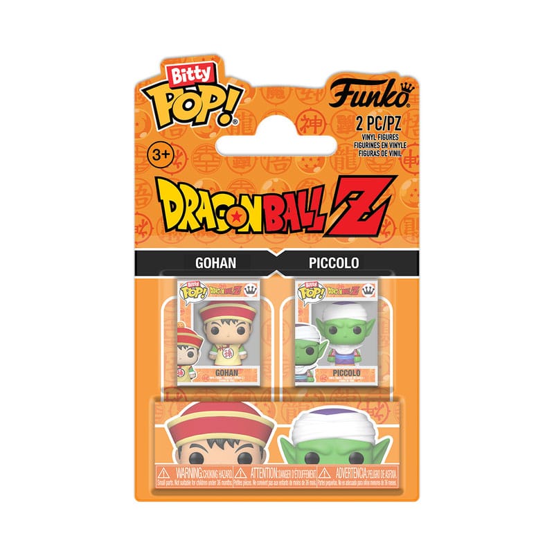 Dragon Ball Bitty POP! Figur 2-Pack Gohan & Piccolo 2,5 cm Funko