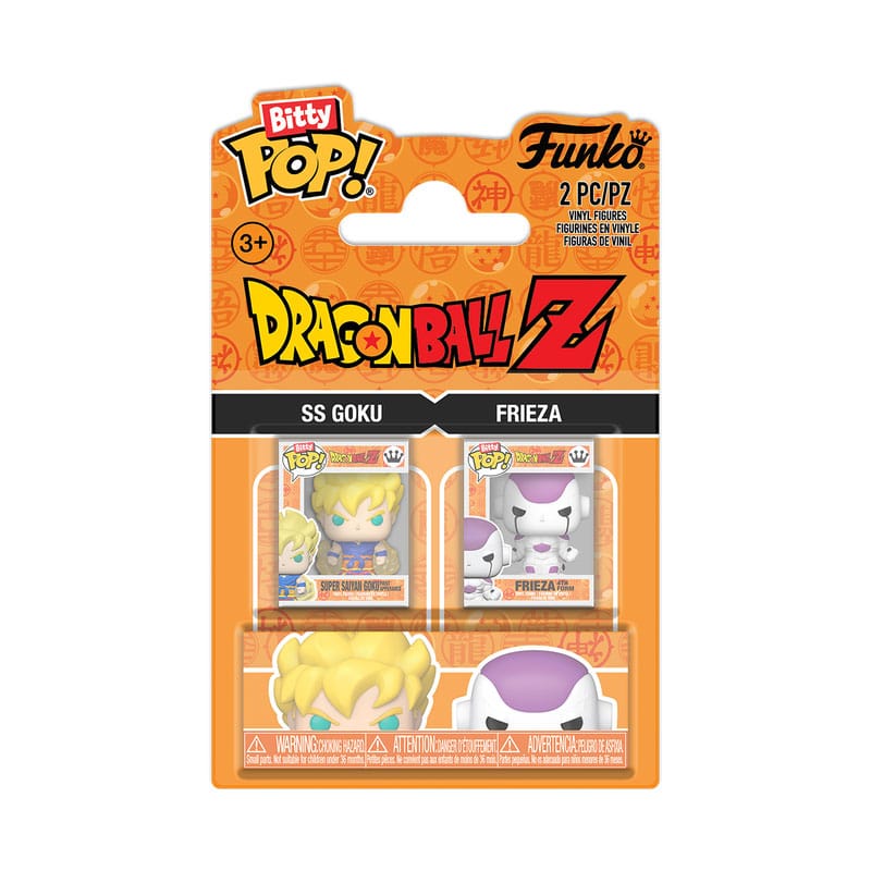 Dragon Ball Bitty POP! Figur 2-Pack Goku & Freiza 2,5 cm Funko