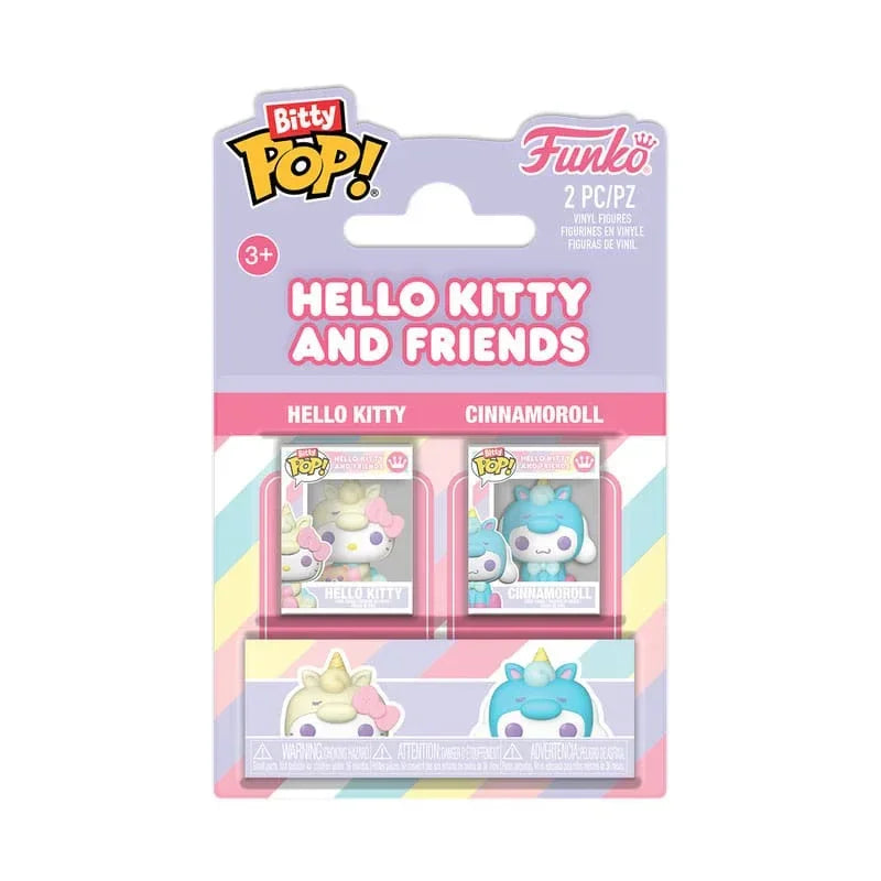 Hello Kitty Bitty POP! Figur 2-Pack HK & Cinnamonroll 2,5 cm Funko
