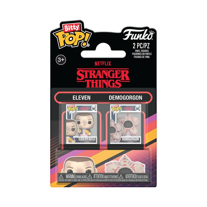 Stranger Things Bitty POP! Figur 2-Pack Eleven & Demogorgon 2,5 cm Funko