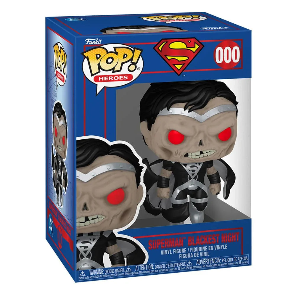 DC Comics POP! Heroes Vinyl Superman Blackest Night 9 cm Funko